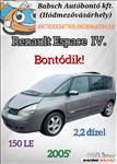 Renault Espace IV bontott alkatrészei (23/170)