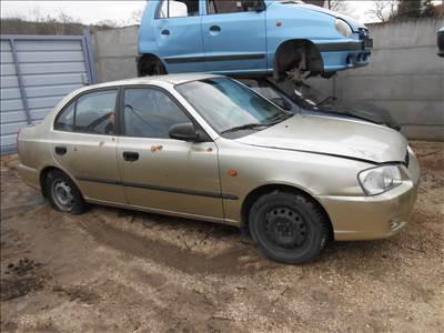 HYUNDAI ACCENT II LÉPCSŐS HÁTÚ (LC) 1.5 bal első csonkállvány