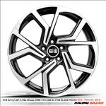 R19 5x114,3 (67,1) Elite Wheels EW09 CYCLONE 8J ET40 BLACK POLISH új alufelnik