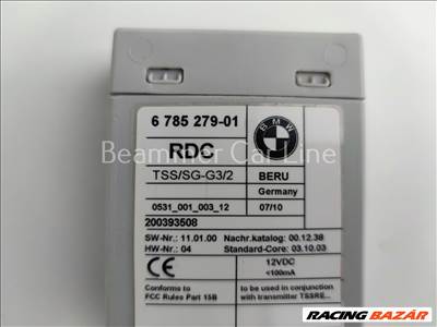 BMW  E88/E82/E90/E91/E92/E93/E60/E61/E63/E64/E65/E70/E71/E89  Guminyomás vezérlő modul (RDC) 6785279