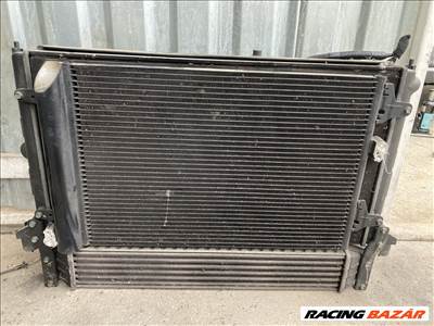 Volkswagen Sharan I 1.9 TDI Vízhűtő klíma hűtő ventilátor intercooler hűtő szett 