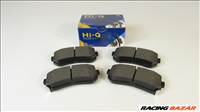 HK11246) ÚJ HÁTSÓ FÉKBETÉT GARNITÚRA - Hyundai i30 07-09, KIA Ceed 06-12 - 583021HA00, 583022LA00 - Hi-Q, Made in Korea