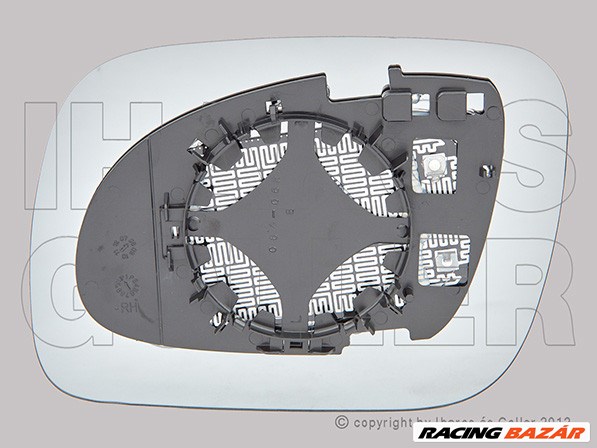 Volkswagen Touareg 2002.11.01-2010.02.28 Tükörlap cserélhető jobb, domború, fűthető (-06.12) (089L) 1. kép