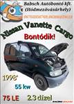 Nissan Vanette Cargo  bontott alkatrészei (23/149)