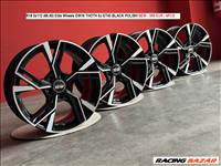 R18 5x112 (66,45) Elite Wheels EW16 THOTH 8J ET45 BLACK POLISH új felnik, alufelnik 8x18