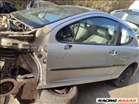 Peugeot 207 bal ajtó ezüst EZRC 3 ajtós 