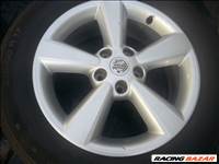 Nissan Qashqai gyári 17"  újszerű alufelni, rajta 215/60 Continental nyári gumi 