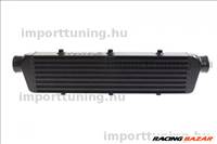 Fekete intercooler 550x180x65mm 2,25" bemenettel