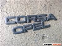 Opel Corsa A csomagtérajtó felirat 