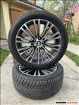  BMW G30 5x112 lyukosztású 18" újszerű (gyári felni) alufelni, rajta 245/45 újszerű Goodyear gumi 