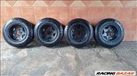 SUZUKI SAMURAI 15" ALUFELNI 5X139,7 NÈGYÈVSZAKOS 205/75R15 GUMIVAL OLCSÒN!!