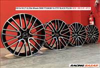 R20 5x130 (71,6) Elite Wheels EW08 TITANIUM 10J ET57 BLACK POLISH új alufelnik 20" 10x20