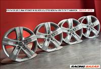 R16 5x120 (65,1) Mak STONE5 W SILVER 6.5J ET50 NEW for VW T5 T6 T7 AMAROK 