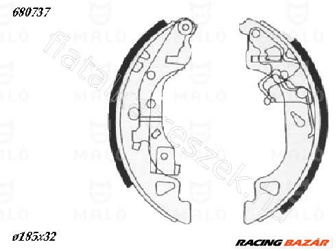 FÉKPOFA Punto II FIAT PUNTO II/III - Akron 139/0074 1. kép