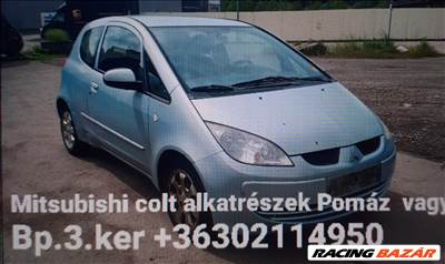 Mitsubishi Colt V 2007-es MITSUBISHI colt motorháztető,ülés,homlokfa