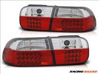 Honda Civic V HONDA CIVIC 09.91-08.95 2D/4D Piros Fehér LED -es 