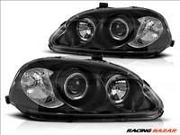 Honda Civic V HONDA CIVIC 1995.09-1999.02 Fekete ANGEL EYES 4D E