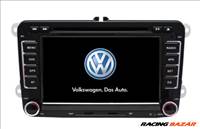 Volkswagen Android Multimédia, GPS, CarPlay, 7 Inch, Tolatókamerával!