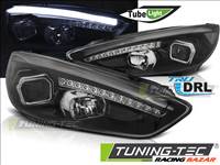 Ford Focus Mk3 FORD FOCUS MK3 2015-2018 Fekete LED DRL Első Lámpa