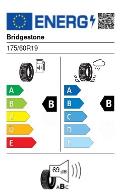 Bridgestone EP500 * 175/60 R19 86Q nyári gumi 2. kép