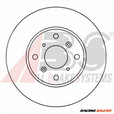 A.B.S. 16172 - féktárcsa HONDA
