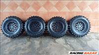 JEEP 15" ALUFELNI 5X114,3 OFF-ROAD 31X10,5R15 GUMIVAL OLCSÒN!!!