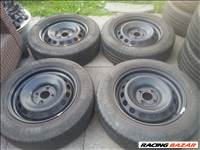  4x100 lyukosztású 15" Renault Clio IV lemezfelni, rajta 185/65 Continental nyári gumi 