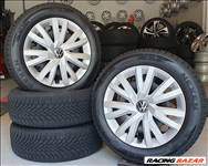 5x112 gyári Volkswagen lemezfelni Új 205/55 R16 téli gumik    /K240.