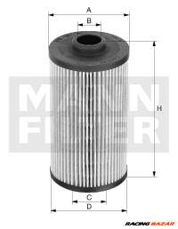 MANN-FILTER HU 6022 z - olajszűrő ALPINA BMW TOYOTA