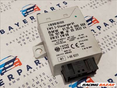 BMW E46 E39 E38 E53 X5 X3 Z4 EWS 3 immobiliser doboz vezérlő (155109) 61356905668