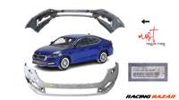 Skoda Octavia Mk4 első lökhárító javított, kis repedés a szegélyen 124031190100 202111030827