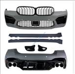 BMW G30 lci M5 style body kit, lökhárító készlet