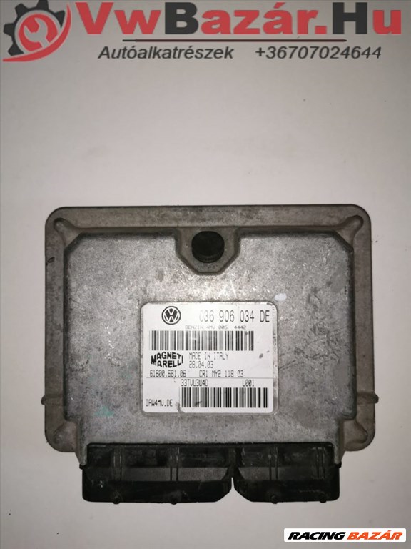 Motorvezérlő elektronika BBY VW-AUDI-SEAT-SKODA 036906034DE 1. kép