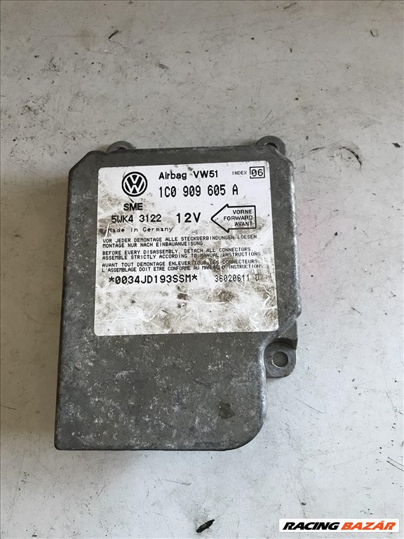 VW csoport légzsákvezérlő 1c0909605a 1. kép