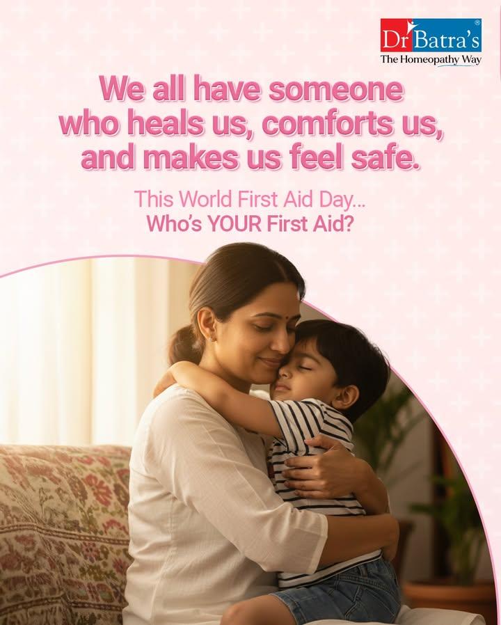 💙 Some people are our instant comfort.
A voice, a hug, or even a smile — and suddenly, the world feels lighter.

This #WorldFirstAidDay, we want to know… who’s your true First Aid in life? 🩹

✨ Here’s how to join the contest:
1️⃣ Share a video of your “First Aid”
2️⃣ Tell us why they’re your First Aid
3️⃣ Win Dr Batra’s® Special First Aid Kit ✨

💡 The most heartfelt entries win! 🌟

Because healing isn’t always medicine… sometimes, it’s love. 💙


.
.
#DrBatras #DrBatrasHealthcare #FirstAidDayAwareness #FirstAidDay #SideEffectsFree #NaturalHealing #FirstAidDayContest #HomeopathyForlife #DrBatrasCare #Topical #Wishing #Celebrating #ContestAlert #Contest #ContestTime