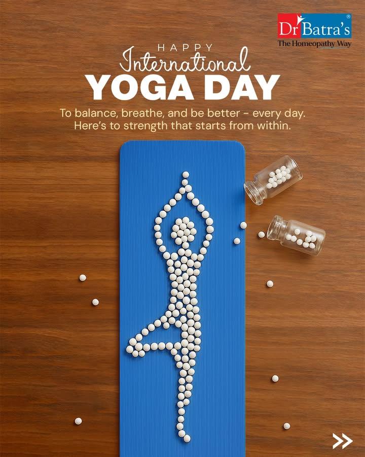 🧘‍♀️ This International Yoga Day, take the first step towards balance—of mind, body, and lifestyle.Because wellness isn’t just about losing weight, it’s about gaining strength, clarity, and peace. ✨

Pair the power of yoga with Dr Batra’s® BFIT Weight Control Program—a safe, natural approach to sustainable health and holistic healing. 🌿

Let’s stretch, breathe, and become our healthiest selves—together. 💪

📞 Book your consult: +91 8652636232
🌐 www.drbatras.com
.
.
#DrBatras #DrBatrasHealthCare #Topical #InternationalYogaDay2025 #Wishing #Celebrating #InternationalYogaDay #YogaForAll #HolisticHealing #BFITwithDrBatras #HealthyInsideOut #WeightControlNaturally #AbJeetoJaddSe #DrBatrasBFIT #BFIT #DrBatrasBFITWeightControlProgram #TheHomeopathyWay