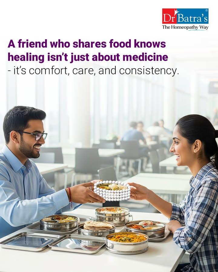 🤝 The best friendships don’t always speak the loudest.
They listen. They stay. They heal — quietly, consistently, and with care.

This Friendship Day, we honour the silent strength of true bonds —
The ones that are always there, without needing to be asked.
Just like Dr Batra’s® Homeopathy.

🌿 Expert-led, personalised care
🌿 Trusted for 100+ ailments
🌿 Gentle, safe, and side-effect-free

Because real friendship — and real healing — is felt, not forced. 💚
Happy Friendship Day from Dr Batra’s®

📍 Visit your nearest Dr Batra’s® Clinic
📞 Book your consultation: +91 91671 91671
🌐 www.drbatras.com
.
.
#DrBatras #DrBatrasHealthcare #HealingHandInHand #FriendshipDay #HomeopathyCare #SafeEffectiveReliable #EmotionalWellness #FriendshipGoals #RootCauseHealing #AbJeetoJaddSe #TheHomeopathyWay #HomeopathyHealing #Topical #Wishing #Celebrating #FrienshipDay2025 #FriendshipHeals #DrBatras #TheHealingBond #HomeopathyWithHeart #HealingTogether