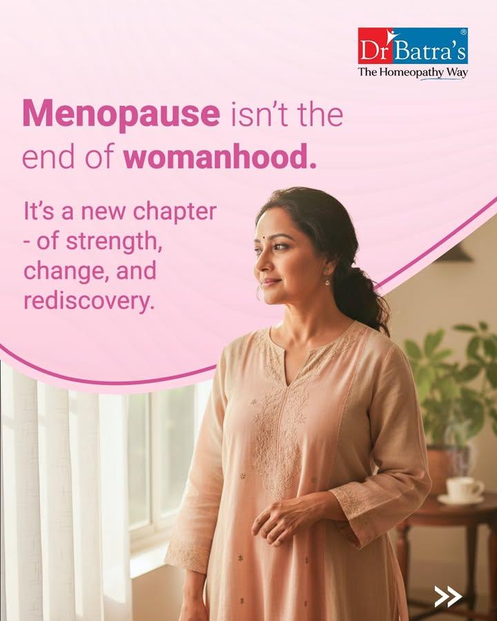 Behind every smile, there’s a woman learning to embrace a body that’s changing —
the fatigue, the anxiety, the skin that feels different, the emotions that shift without warning.

This World Menopause Day, let’s replace judgment with empathy, and pain with healing that’s kind and natural.

Dr Batra’s® — because real healing begins when someone truly understands. 💜


.
.
#DrBatras #DrBatrasHealthCare #DrBatrasCare #HealingWithTrust #WorldMenopauseDay2025 #WorldMenopauseDay #WellnessWithin #HealingWithCare #WomenHealth #AbJeetoJaddSe #HomeopathyHealing #Promise #TheHomeopathyWay #Festive #Kindness #Promise #GoodHealth #Healing #EmpathyInHealing #WomenWellness #HomeopathyCare