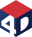 4D Design + Consulting - logo