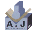 A & J PRECISION SHEETMETAL - logo