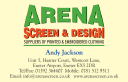 Arena Screen & Desig - logo