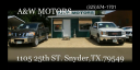 AW Motors - logo