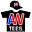 A.W. Tees, - logo