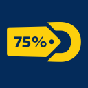 Descuento 75% - logo