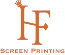 H F Screen Printing - logo