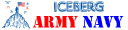 Iceberg Army Navy - logo