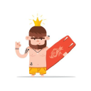 kingofwake - logo