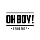 Oh Boy! Print Shop - logo
