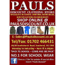 Pauls Discount Clothing Store - logo