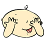 Peek A Boo Baby - logo